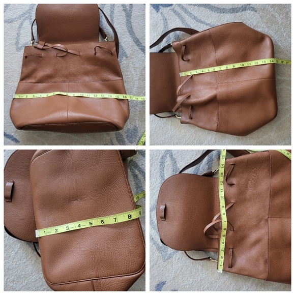 Cuyana Genuine Leather Backpack Womens.